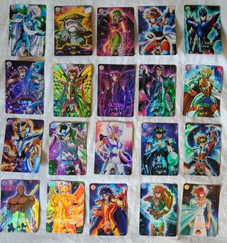 Lote 175 Cartas Saint Seiya