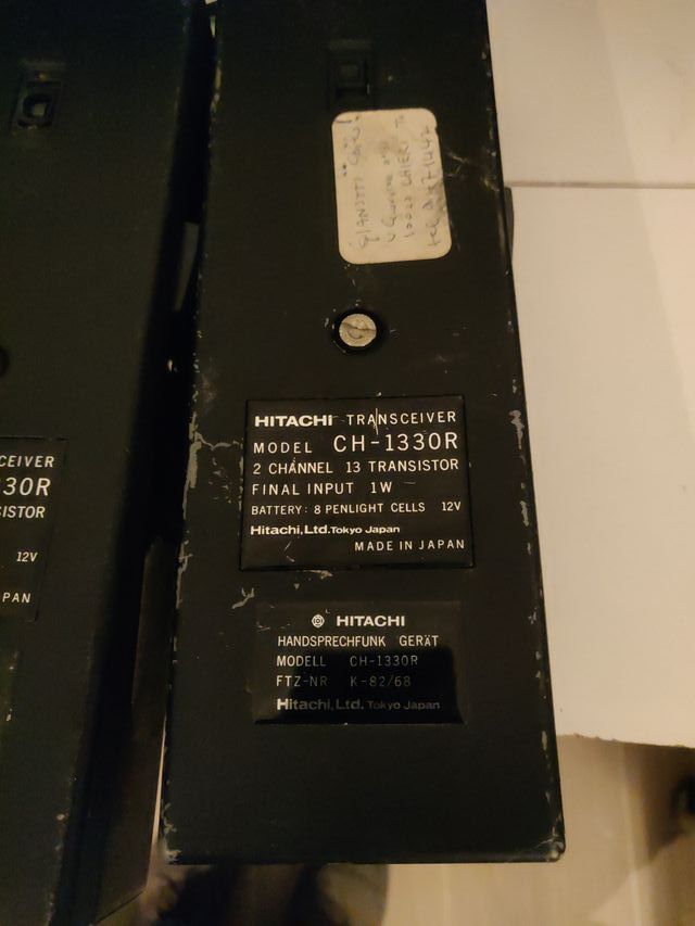 Walkie Talkie Hitachi 27 MHz CB