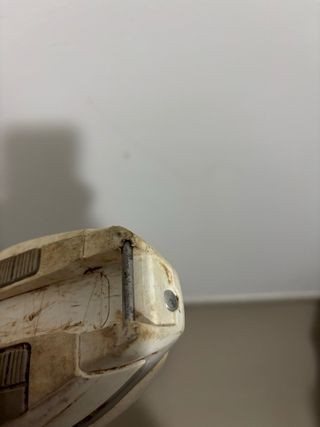 Esquís y bastones de fondo