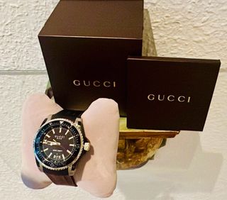 Orologio nero da uomo Gucci Dive