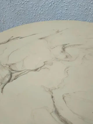 Mesa Marmol Metal Dinamark Mid Century