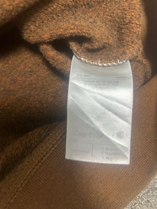 Sudadera Carhartt marrón Original Fit L