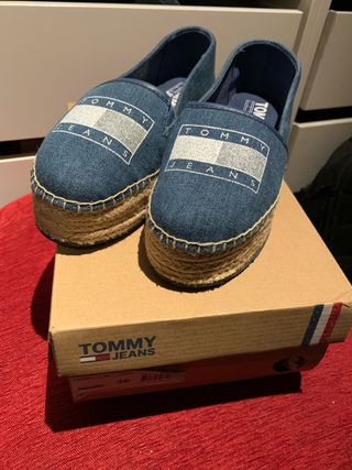 Alpargatas Tommy Jeans Azul Talla 36