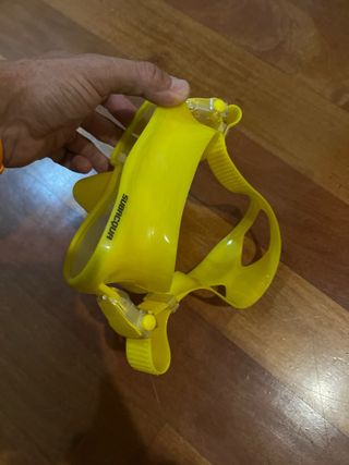 Máscara de buceo SUBACQUA amarilla