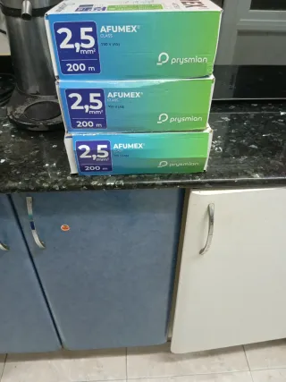 3x Cable Eléctrico Prysmian AFUMEX 2,5 mm²