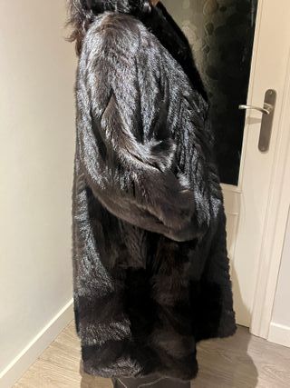 Abrigo largo de lujo hecho a medida