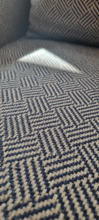 Poltrona Hilda Pib tessuto e metallo