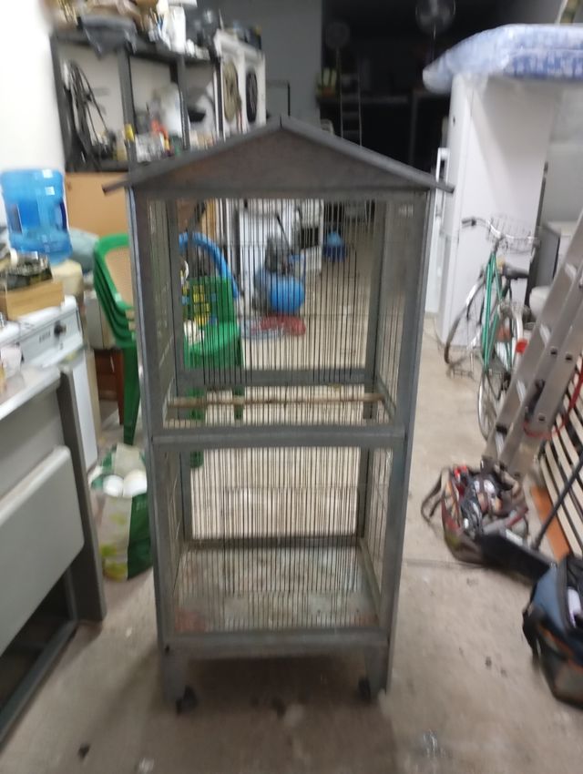 Jaula para pájaros grande 60/50 altura 1.50
