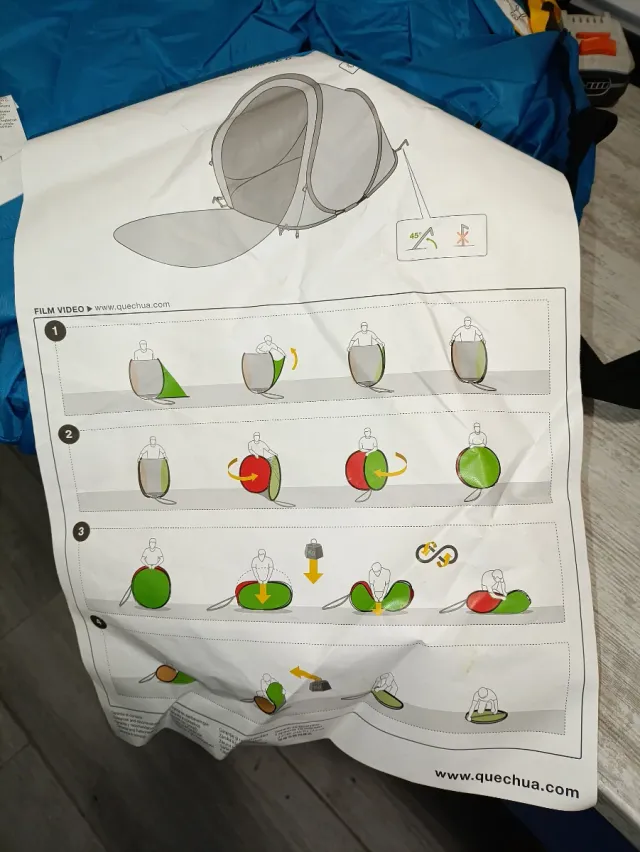 Tienda campaña Quechua 2 Seconds XL