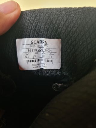 Botas Scarpa Rush Mid Gore-Tex