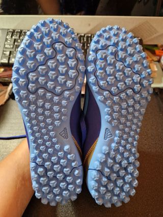 Adidas Messi Botas Fútbol Azul Talla 35 EU