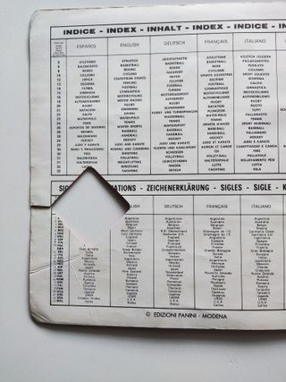 Álbum Ases del Deporte 1974