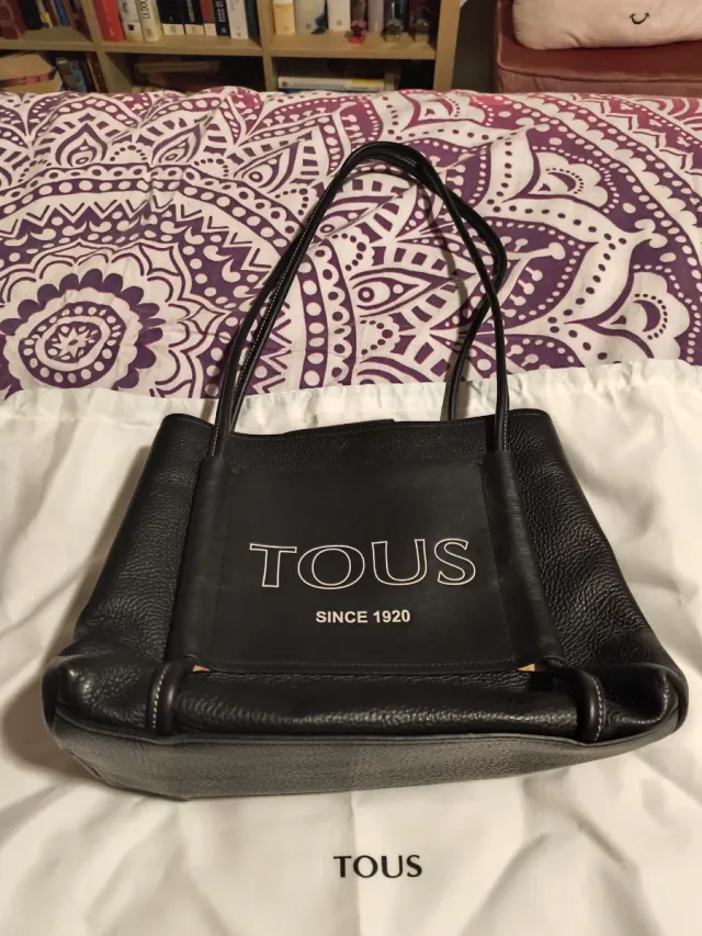 Bolso Tous Negro Mediano