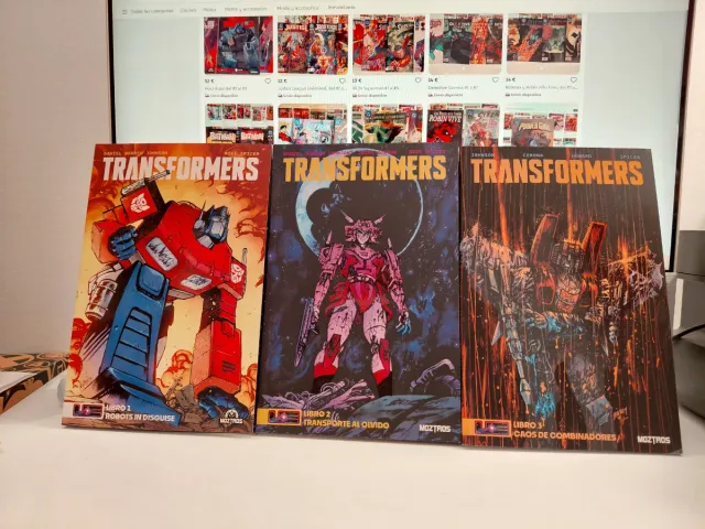 Transformers, Libros #1 a #3