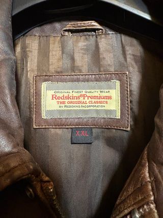 Cazadora de PIEL marrón