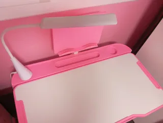Escritorio y Silla Infantil Rosa