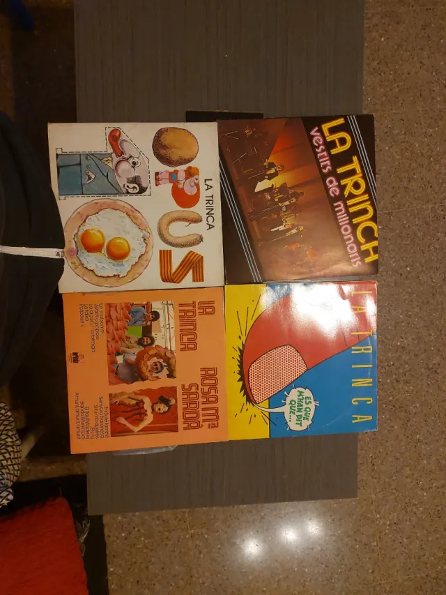Lote 4 vinilos La Trinca