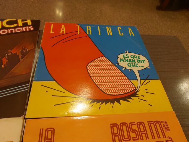 Lote 4 vinilos La Trinca