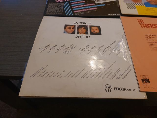 Lote 4 vinilos La Trinca