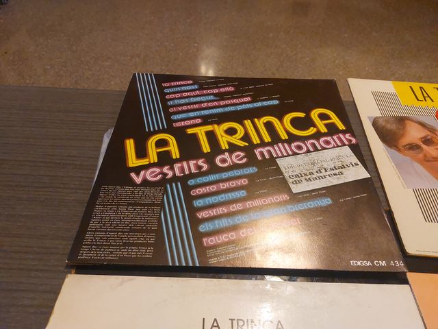 Lote 4 vinilos La Trinca