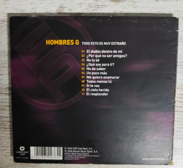 CD Hombres G - Todo esto es muy extraño