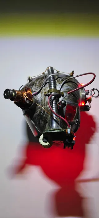 Calavera Diseño Steampunk Electrónica