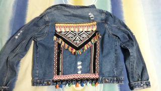 Cazadora vaquera niña 10-12 años