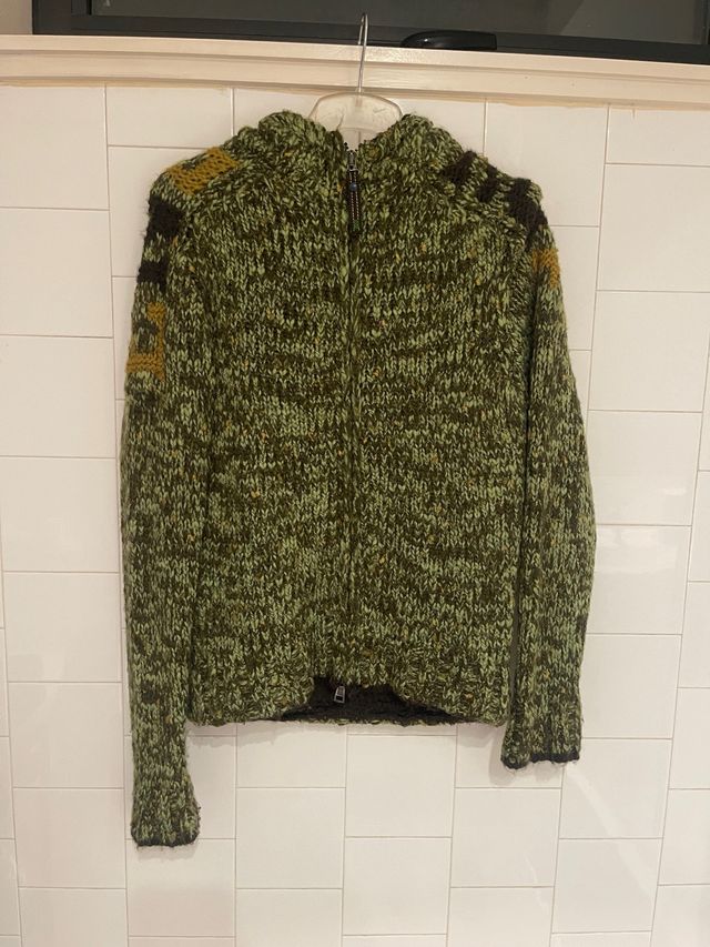 Chaqueta Energi de punto con capucha Talla M