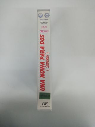 VHS Una Novia Para Dos (Surrender)
