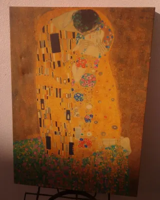 El Beso Gustav Klimt Lienzo