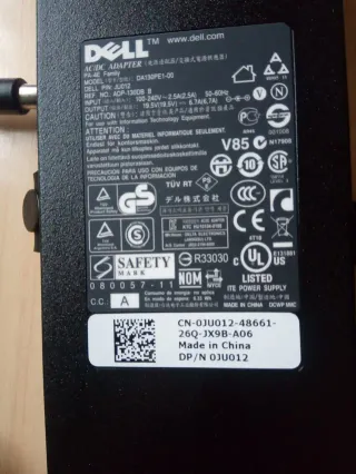 NUEVO Cargador portátil DELL 19,5V y 6,7A (130W)
