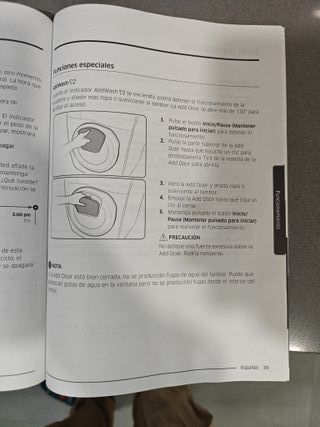 Lavadora Averiada Samsung Gama Alta WiFi iQ 9kg