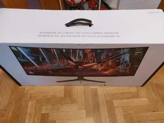 Monitor Alienware QD-OLED Curvo 34