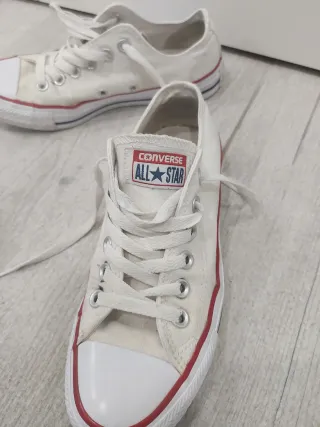 Converse Blancas Talla 37