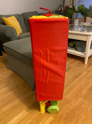 Cuna de viaje plegable multicolor ASALVO