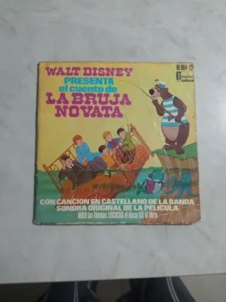 Disco Vinilo La Bruja Novata Disney