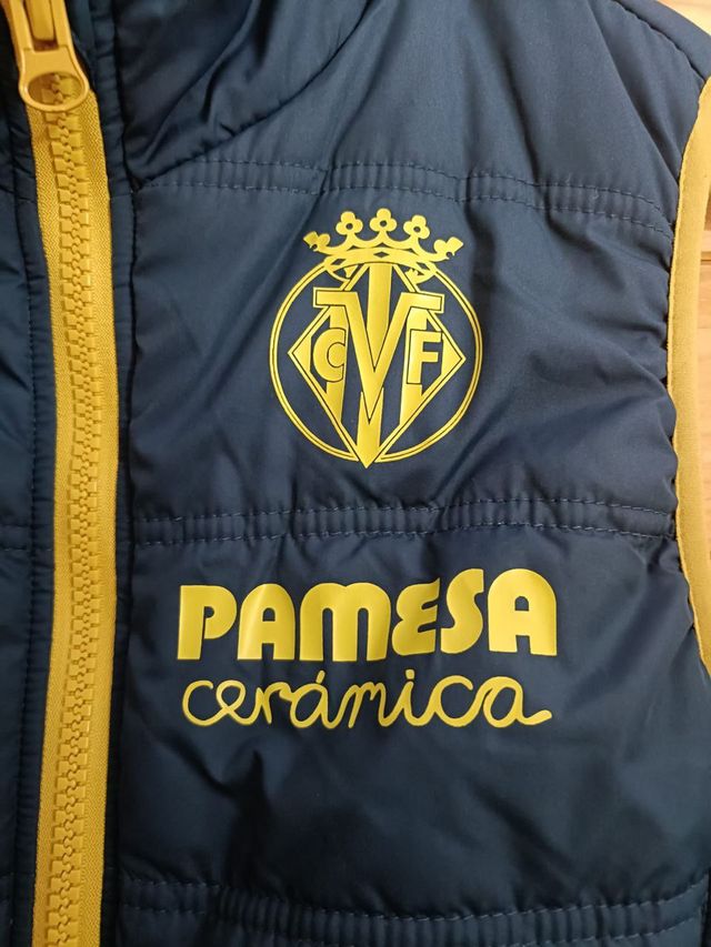 Chaleco de Futbol Villarreal CF Talla S Nuevo.