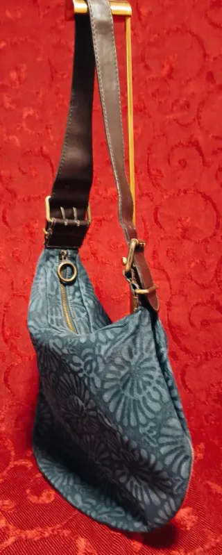 Bolso Fendi Azul y Marrón