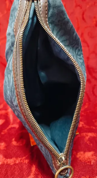 Bolso Fendi Azul y Marrón