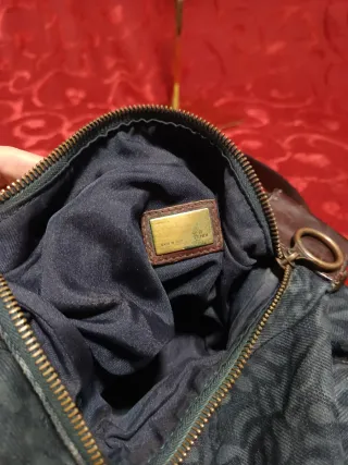 Bolso Fendi Azul y Marrón