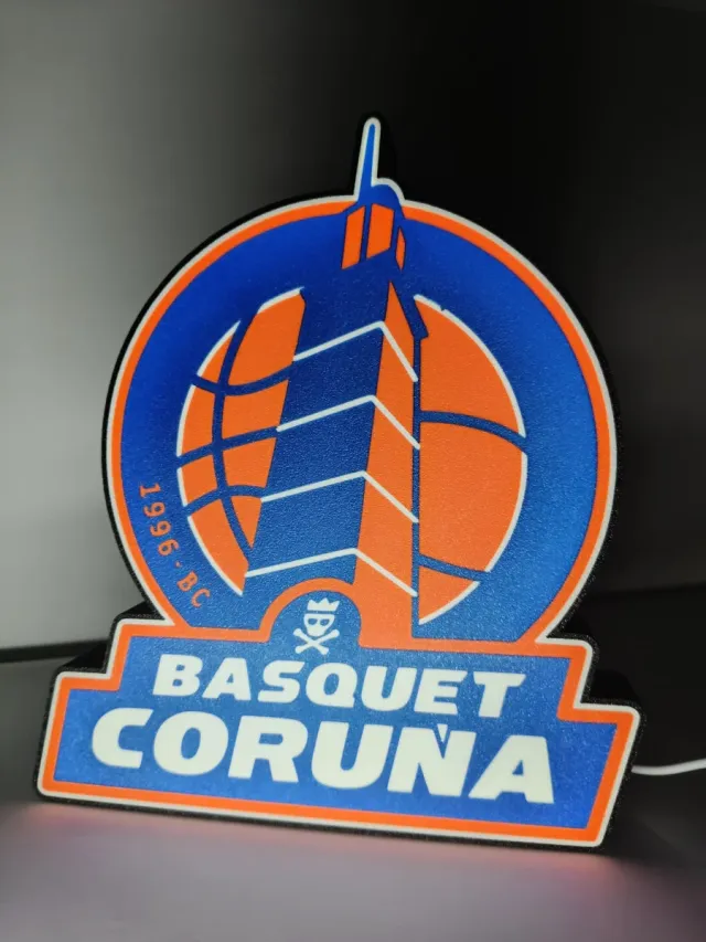Lámpara LED Basquet Coruña