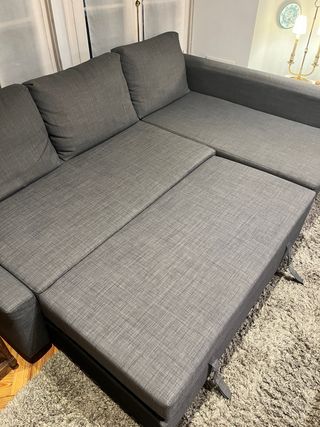 Sofá Cama Chaise Longue FRIHETEN IKEA Gris