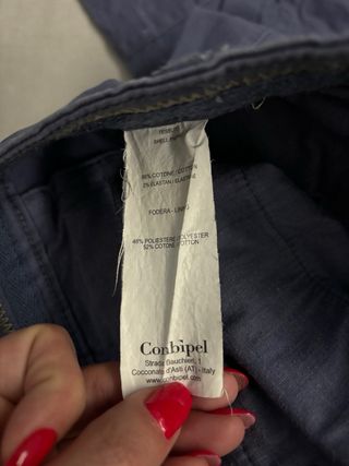 Pantaloni donna Combipel blu