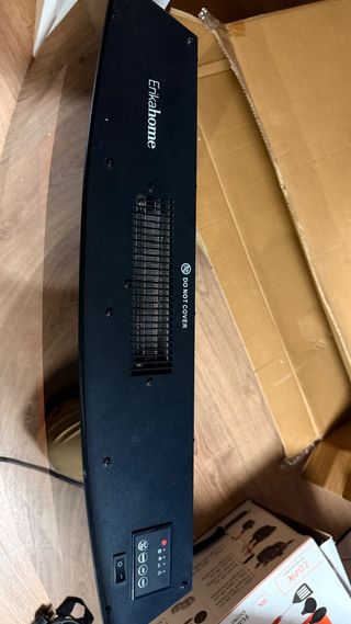 Chimenea eléctrica moderna