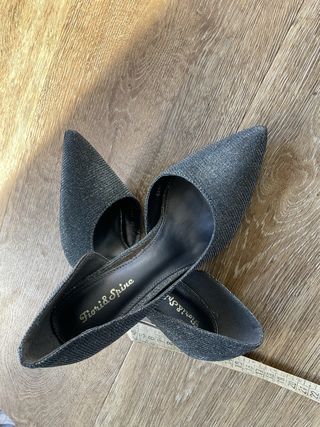 Scarpe Fiori & Spine N.37 Nero/Argento