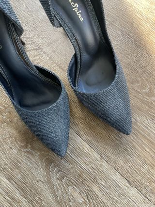 Scarpe Fiori & Spine N.37 Nero/Argento