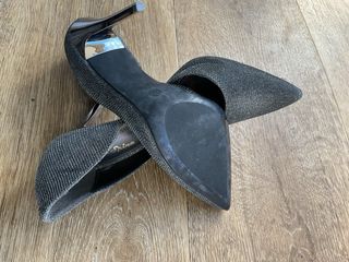 Scarpe Fiori & Spine N.37 Nero/Argento