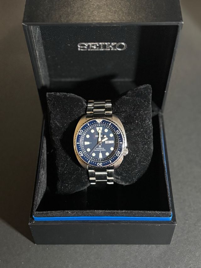 Reloj Seiko Tortuga Azul