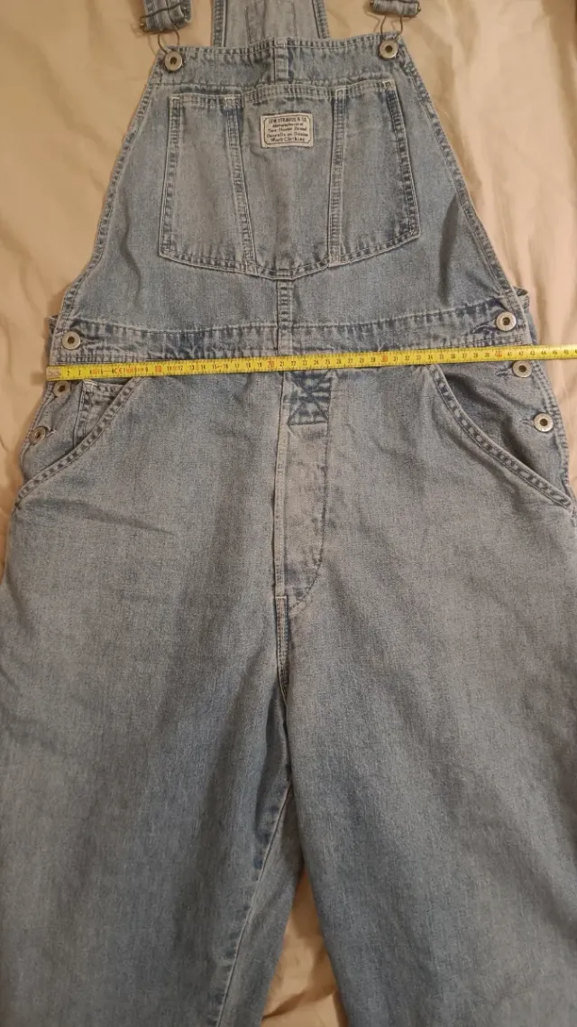Salopette Levi's jeans vintage anni '90