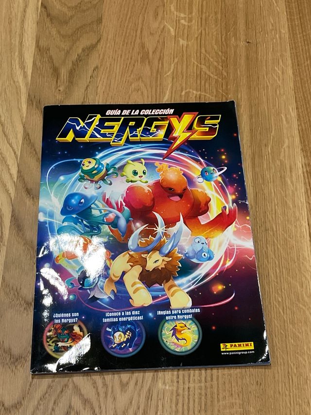 Pack Nergys: Álbum, Guía, Póster y Cartas